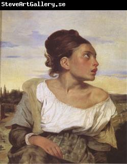 Eugene Delacroix Orphan Girl at the Cemetery (mk05)